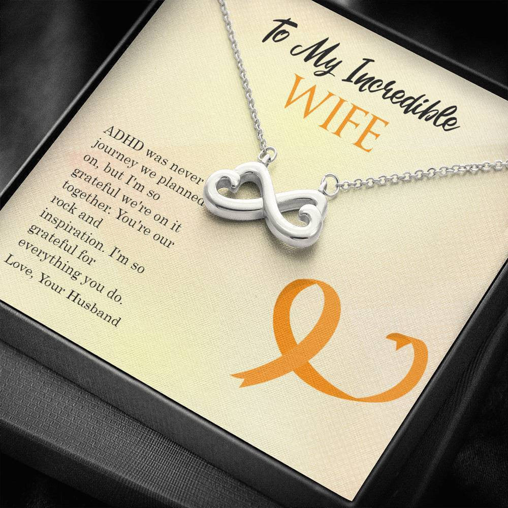 ADHD - Infinity Hearts Necklace Romantic Gift For Her