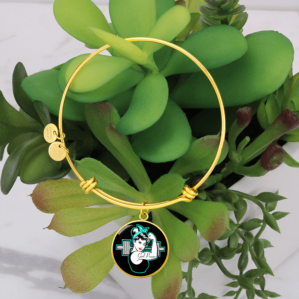 Girls Power Bracelet - Luxury Circle Bangle Bracelet Gift Idea