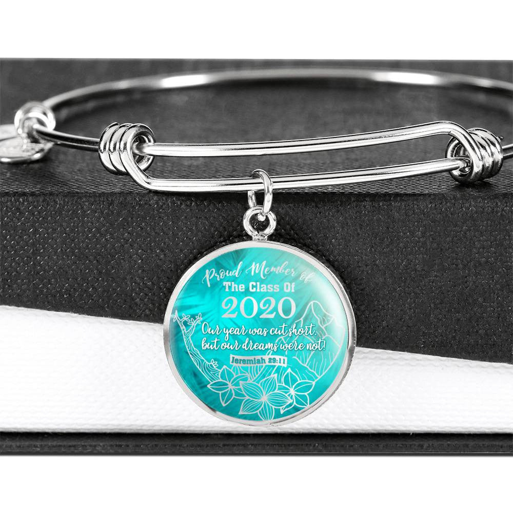 Class Of 2022 Graduation Gift - Bangle - Luxury Circle Bangle Bracelet Gift Idea