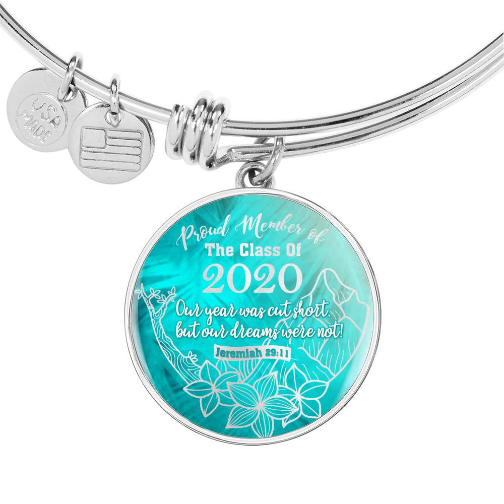 Class Of 2022 Graduation Gift - Bangle - Luxury Circle Bangle Bracelet Gift Idea