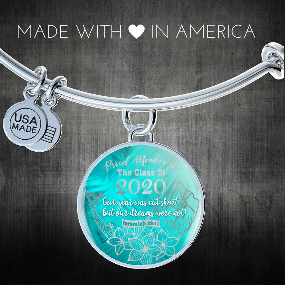 Class Of 2022 Graduation Gift - Bangle - Luxury Circle Bangle Bracelet Gift Idea