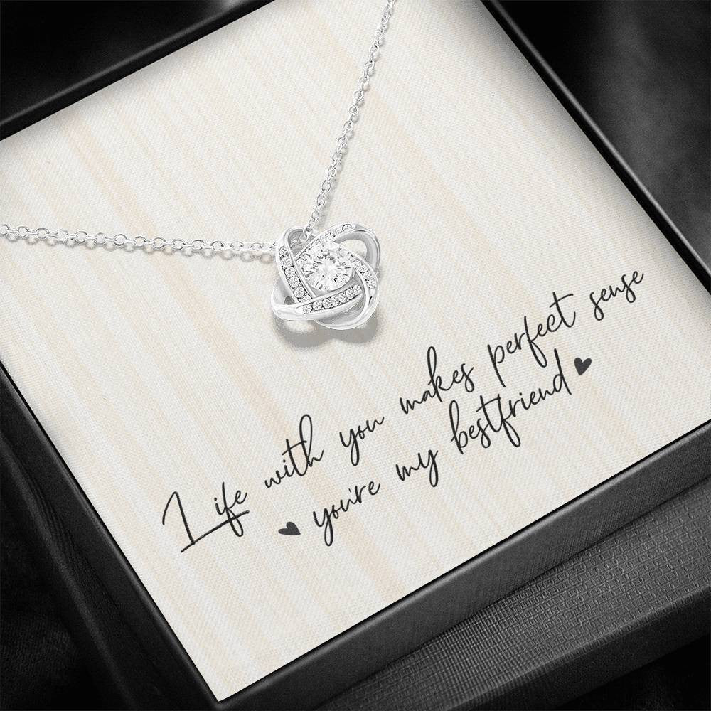 Best Friends - Love Knot Necklace Luxury Birthday Gift For Her