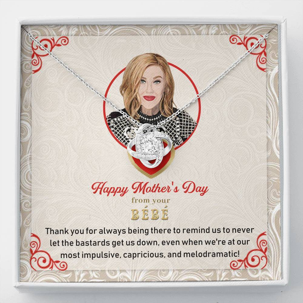 For Mom - Mother's Day Gift - Love Knot Necklace (8)