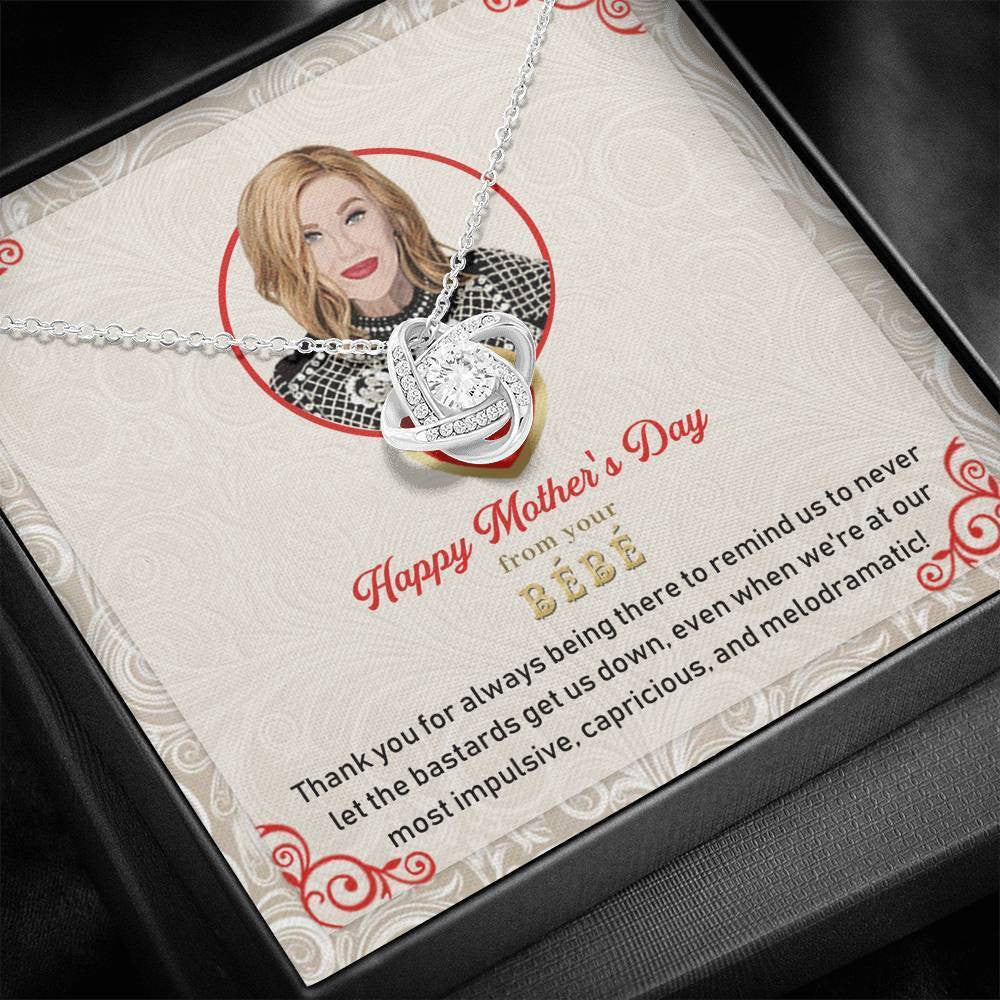 For Mom - Mother's Day Gift - Love Knot Necklace (8)