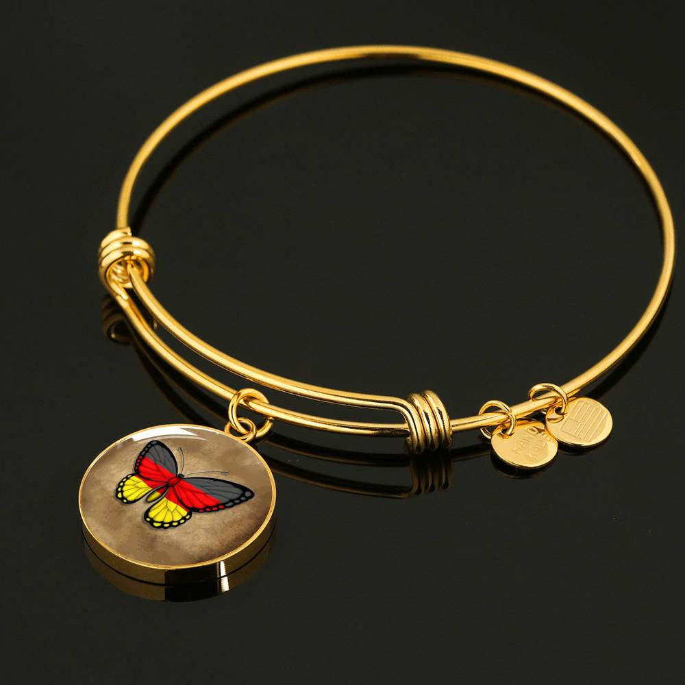 Butterfly Ge - Luxury Circle Bangle Bracelet Gift Idea
