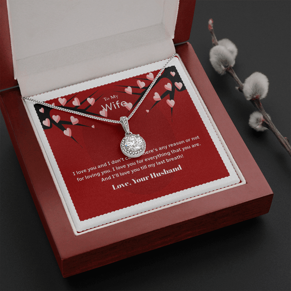 Wife Valentines Gift No Reason Eternal Union Necklace - Eternal Hope