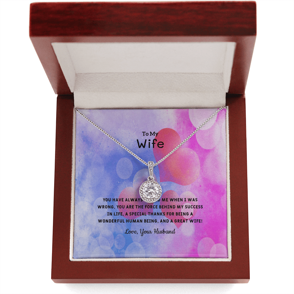Wife Valentines Gift You're The Force Eternal Union Necklace - Eternal Hope