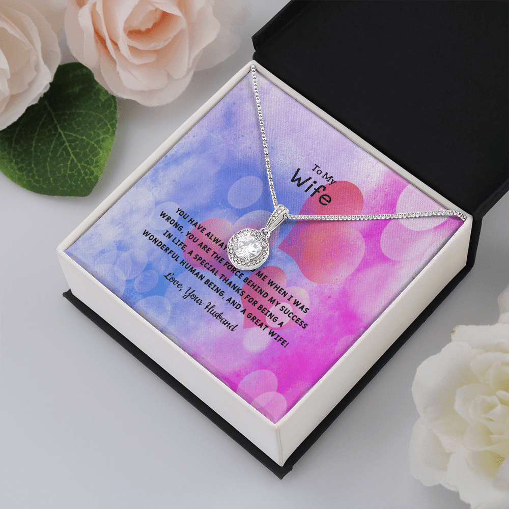 Wife Valentines Gift You're The Force Eternal Union Necklace - Eternal Hope