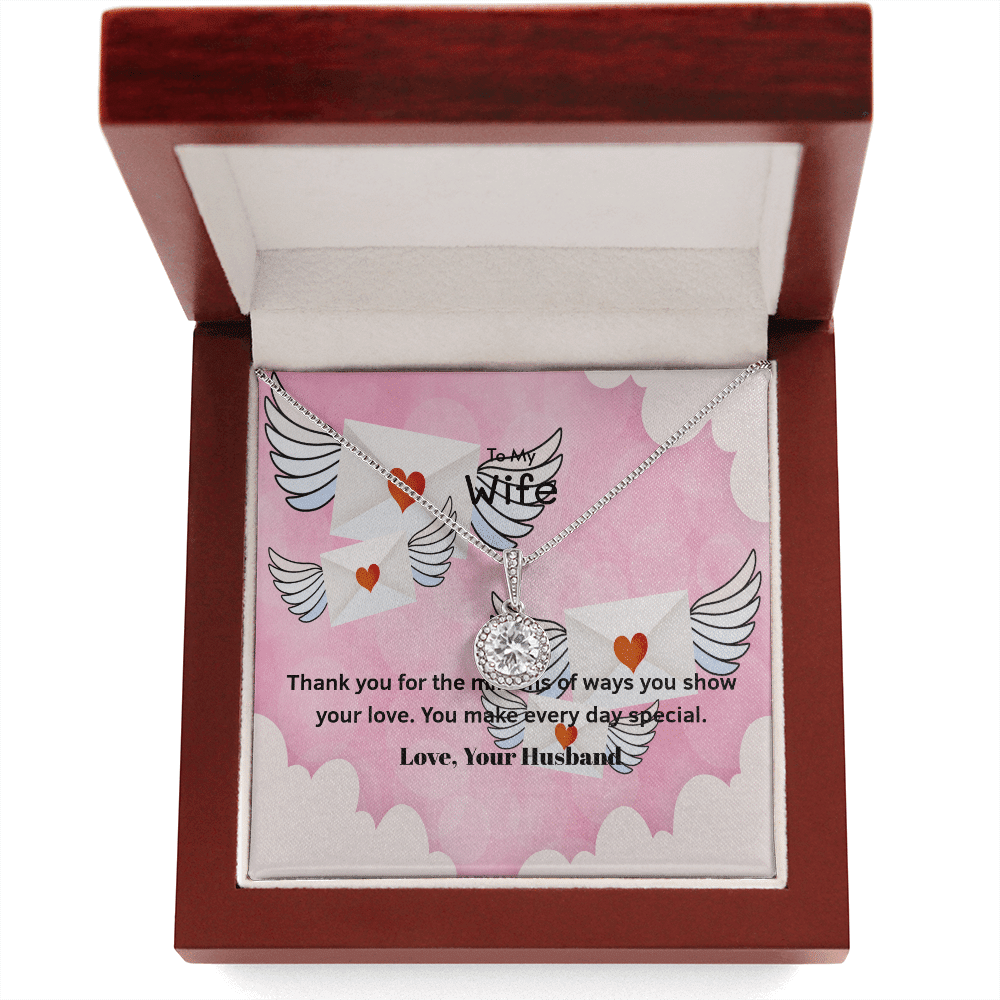 Wife Valentines Gift Every Day Eternal Union Necklace - Eternal Hope