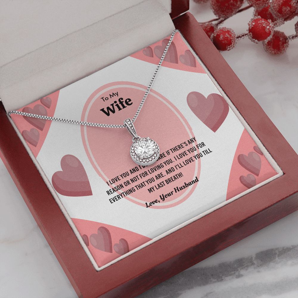 Wife Valentines Gift Everything That You Are Eternal Union Necklace - Eternal Hope