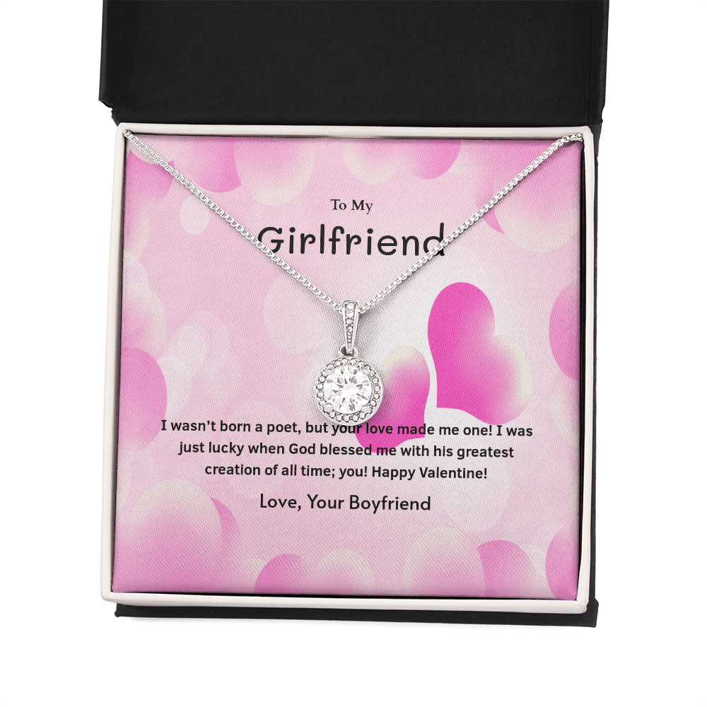 To My Girlfriend Valentines Gift Just Lucky Eternal Union Necklace - Eternal Hope