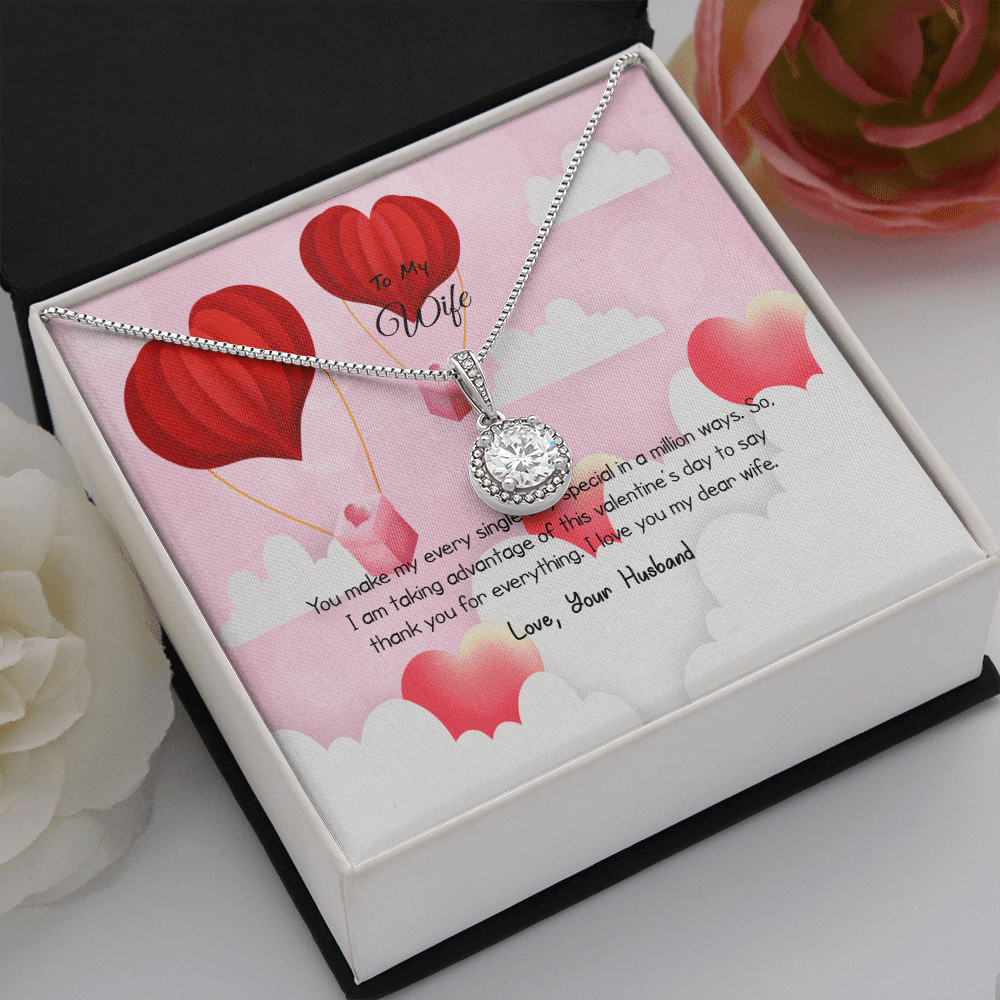 Wife Valentines Gift Thank You For Everything Eternal Union Necklace - Eternal Hope