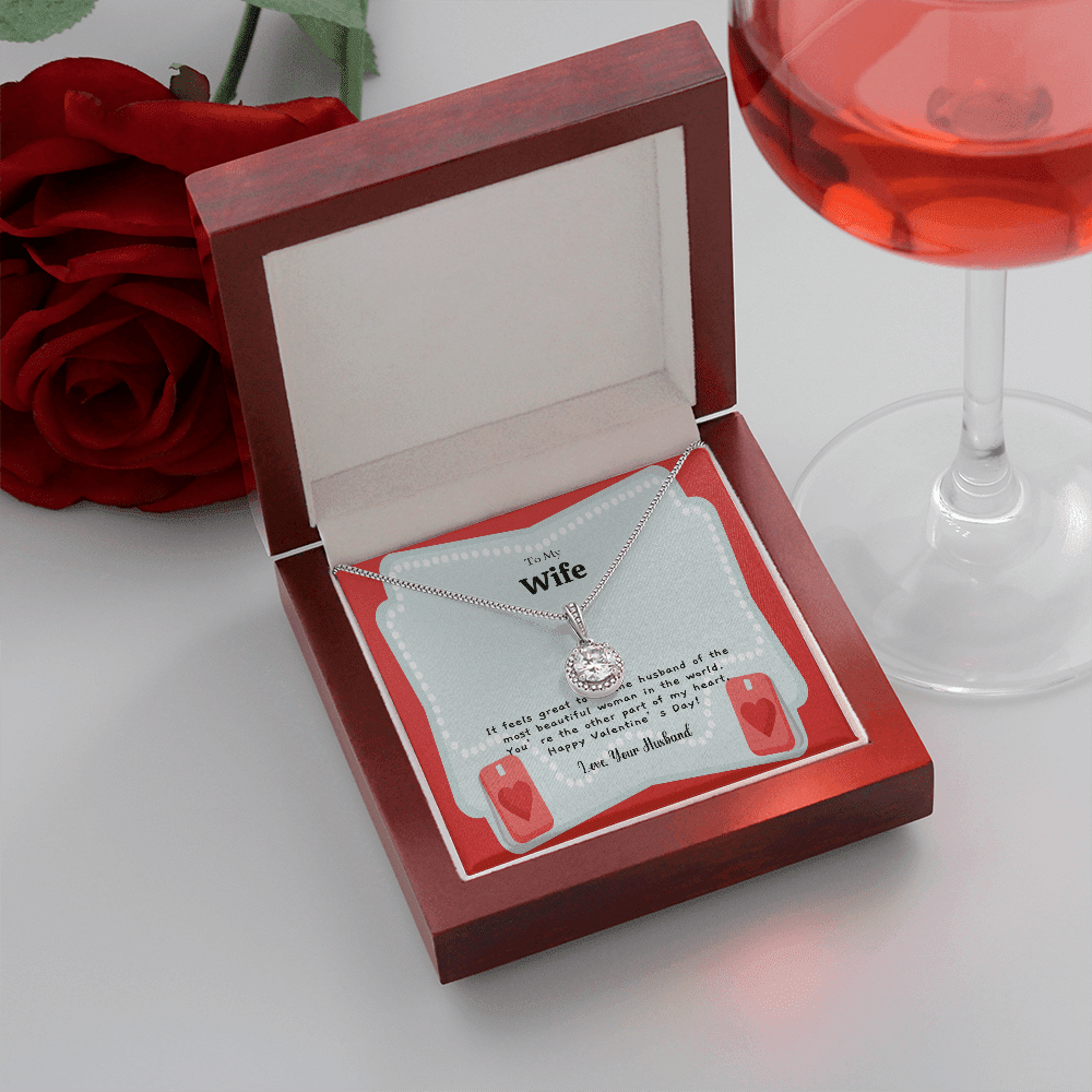 Wife Valentines Gift It Feels Great Eternal Union Necklace - Eternal Hope