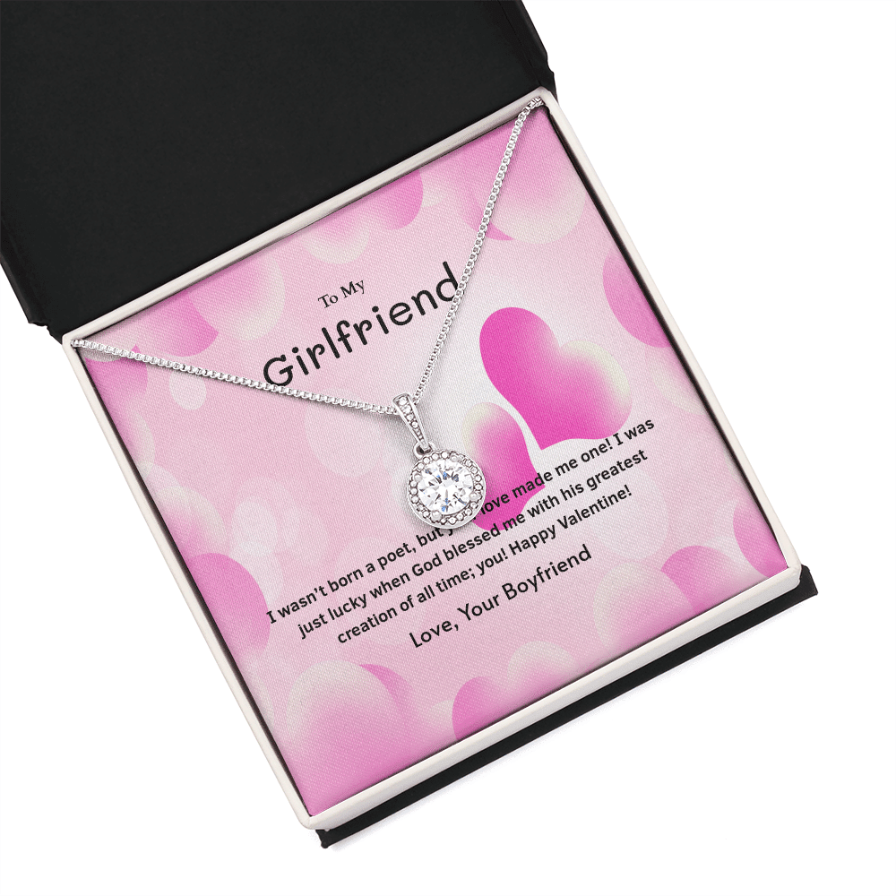 To My Girlfriend Valentines Gift Just Lucky Eternal Union Necklace - Eternal Hope
