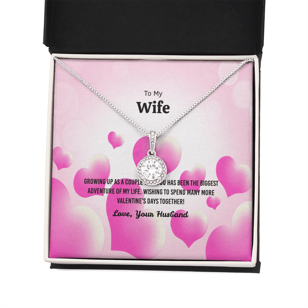 Wife Valentines Gift Growing Up With You Eternal Union Necklace - Eternal Hope