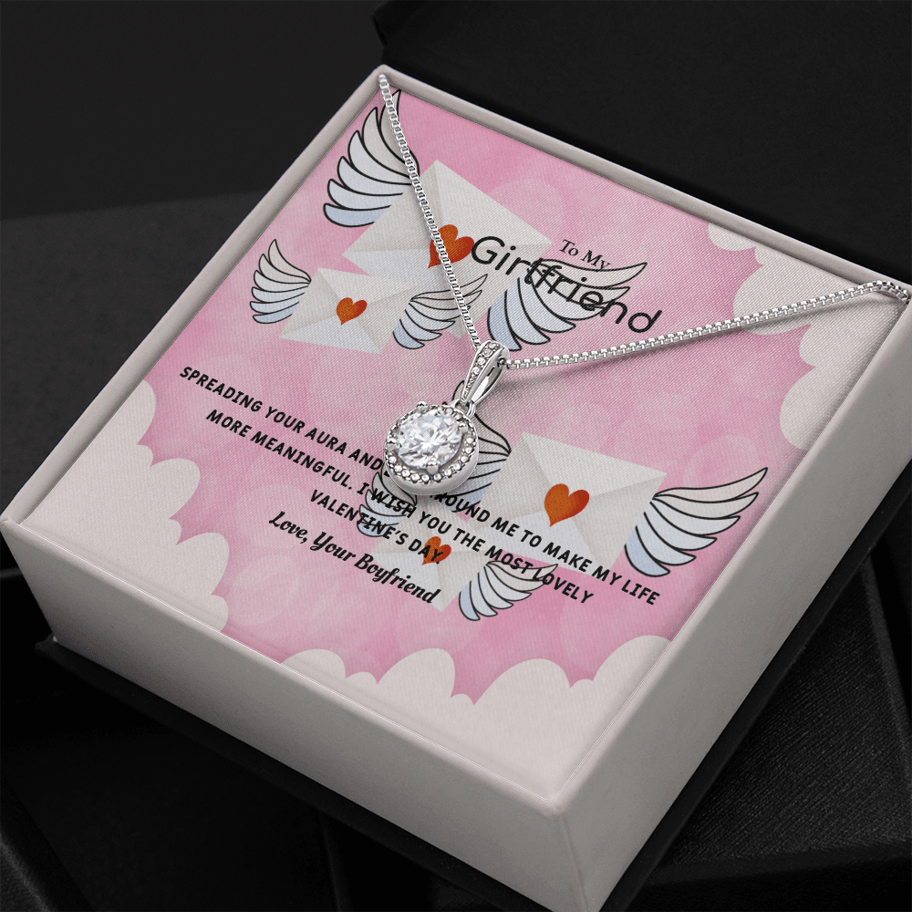 To My Girlfriend Valentines Gift Meaningful Life Eternal Union Necklace - Eternal Hope