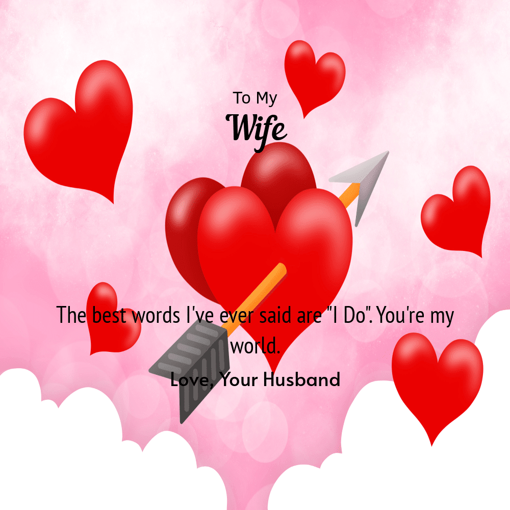 Wife Valentines Gift You're My World Eternal Union Necklace - Eternal Hope