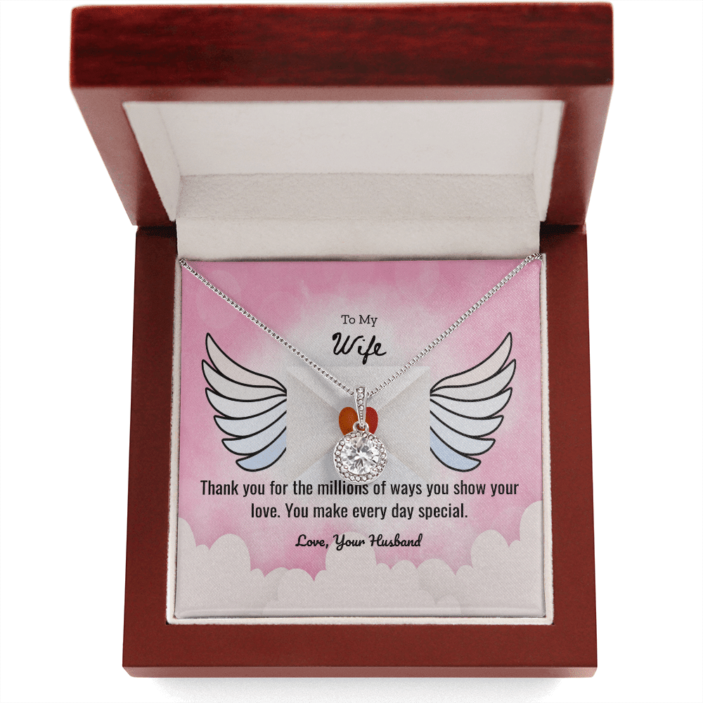 Wife Valentines Gift Millions of Ways Eternal Union Necklace - Eternal Hope
