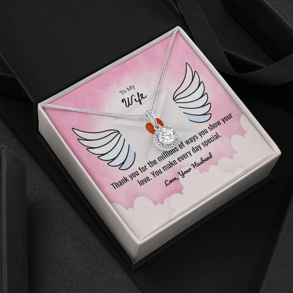 Wife Valentines Gift Millions of Ways Eternal Union Necklace - Eternal Hope