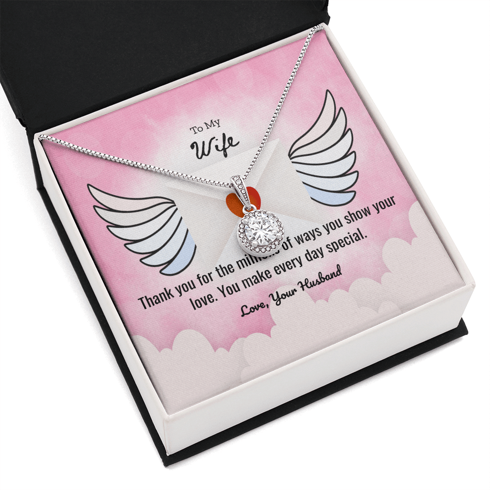 Wife Valentines Gift Millions of Ways Eternal Union Necklace - Eternal Hope