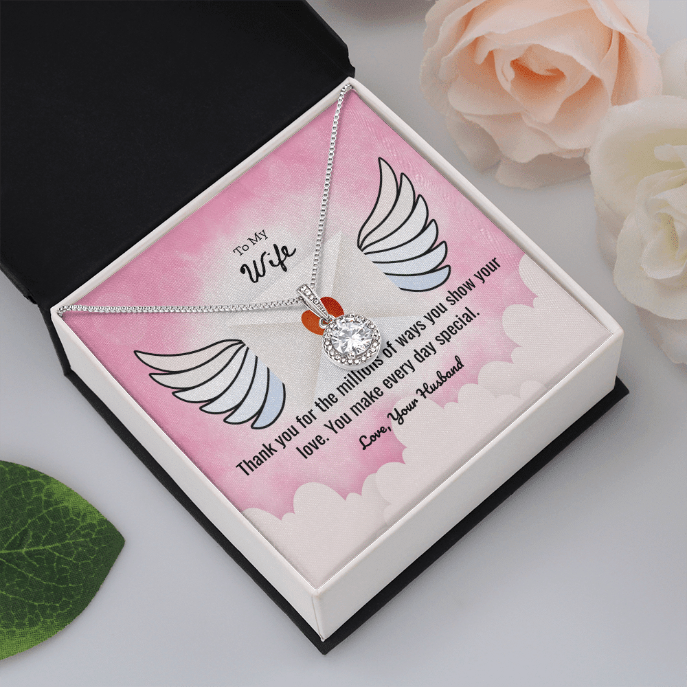 Wife Valentines Gift Millions of Ways Eternal Union Necklace - Eternal Hope