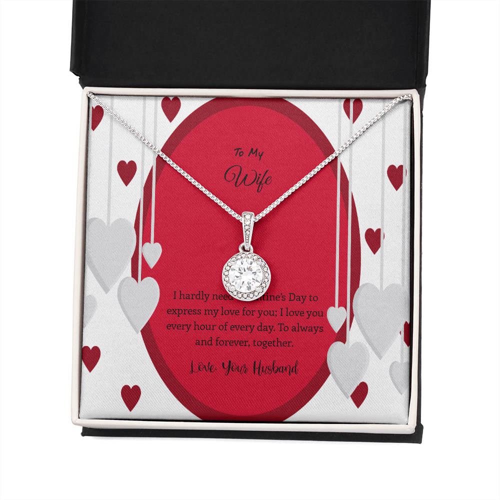 Wife Valentines Gift Forever Together Eternal Union Necklace - Eternal Hope