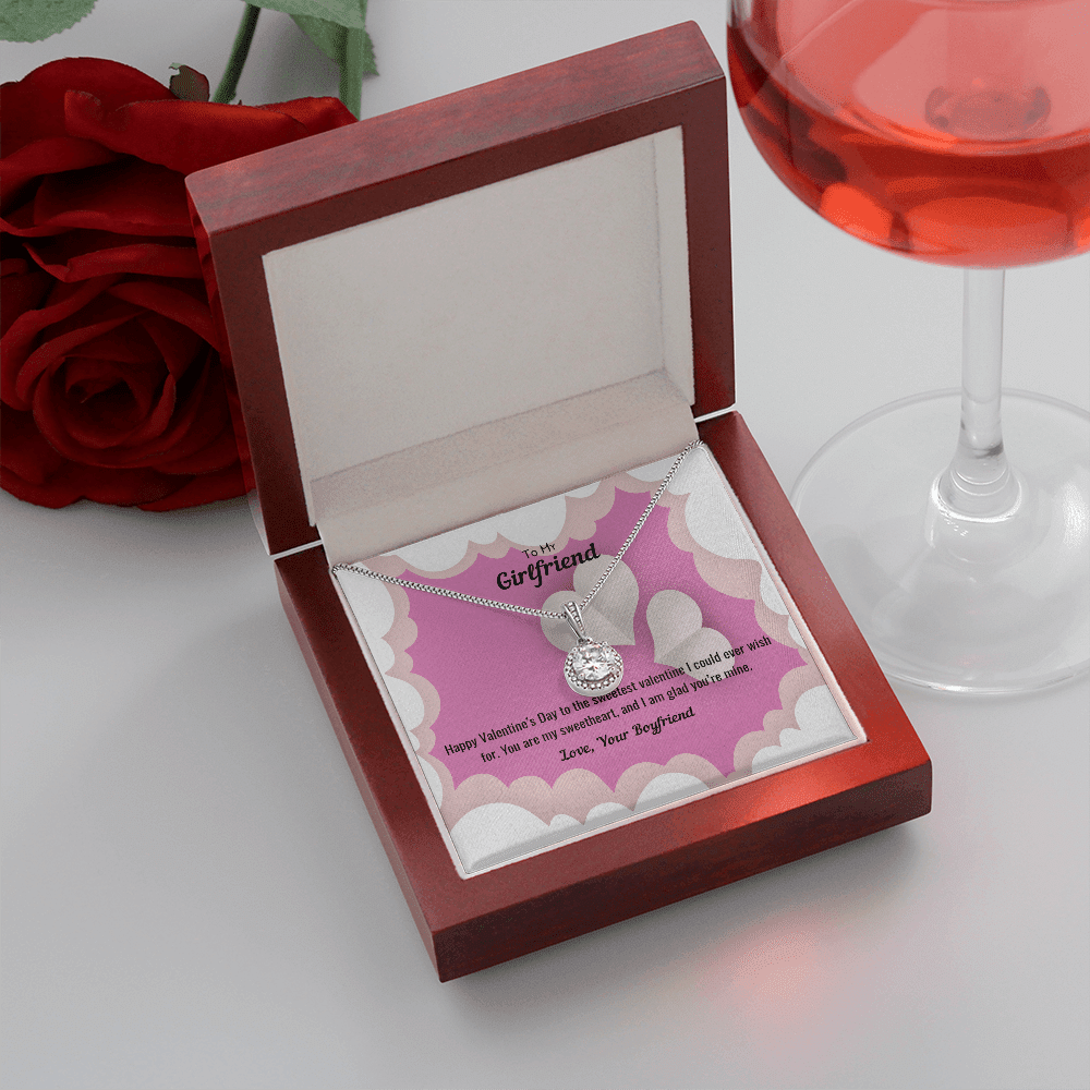 To My Girlfriend Valentines Gift Sweetest Valentine Eternal Union Necklace - Eternal Hope