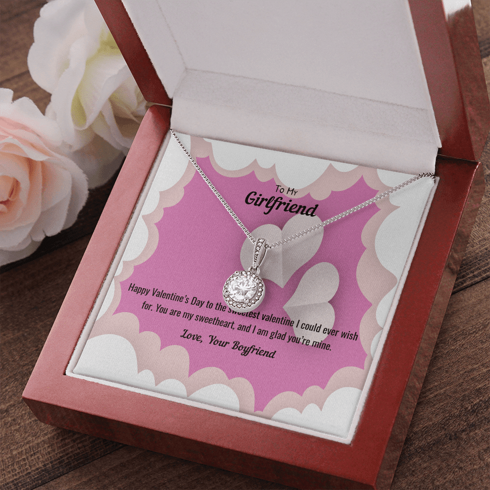 To My Girlfriend Valentines Gift Sweetest Valentine Eternal Union Necklace - Eternal Hope