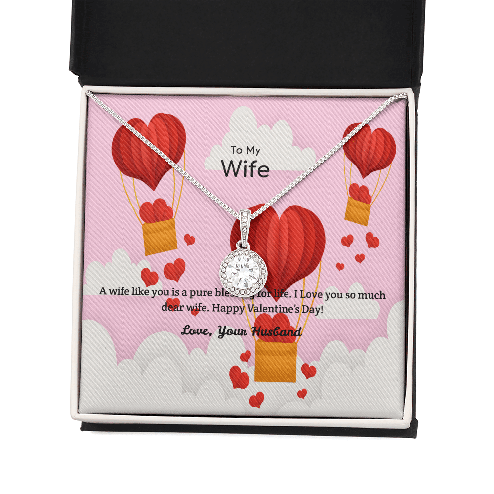 Wife Valentines Gift Pure Blessing For Life Eternal Union Necklace - Eternal Hope