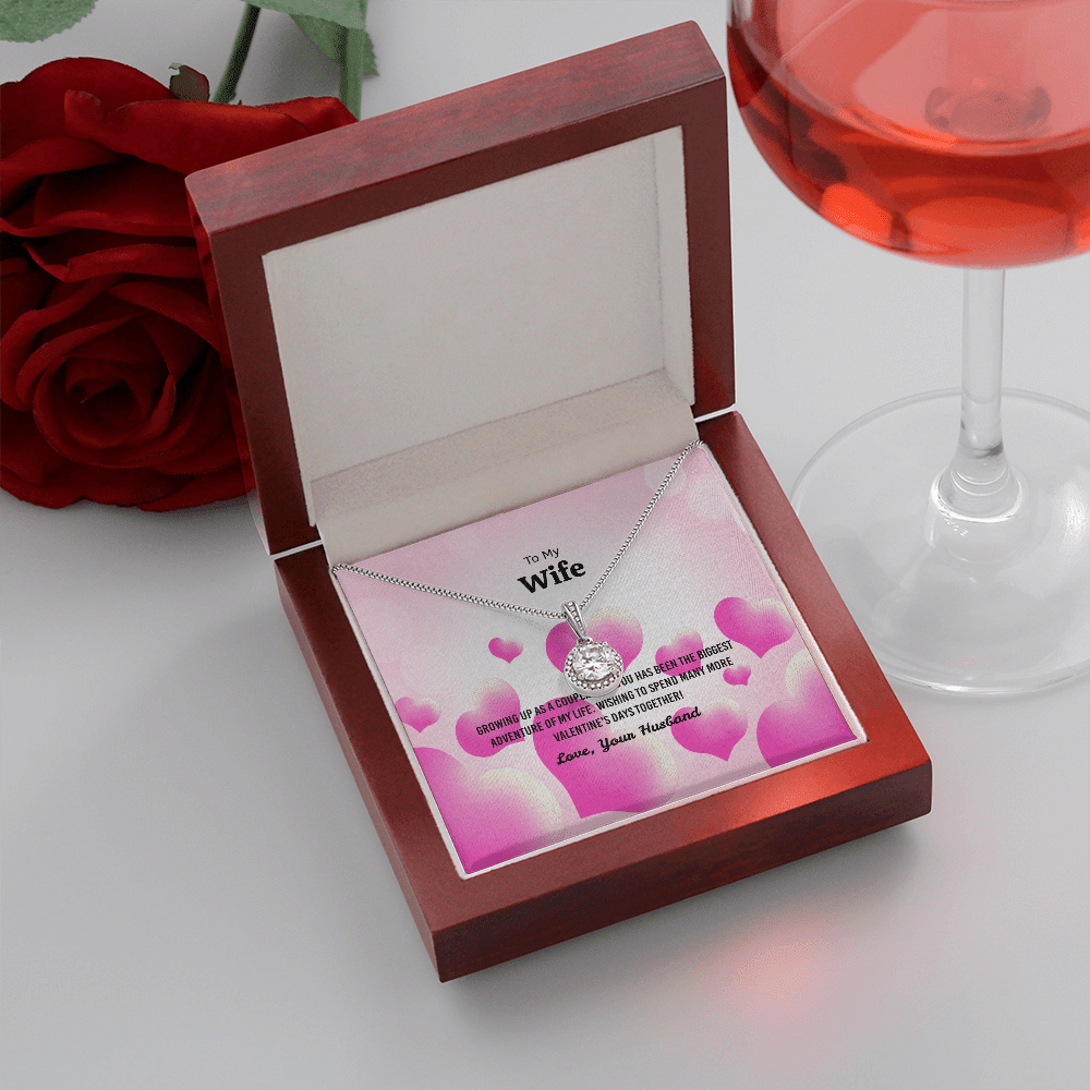 Wife Valentines Gift Growing Up With You Eternal Union Necklace - Eternal Hope