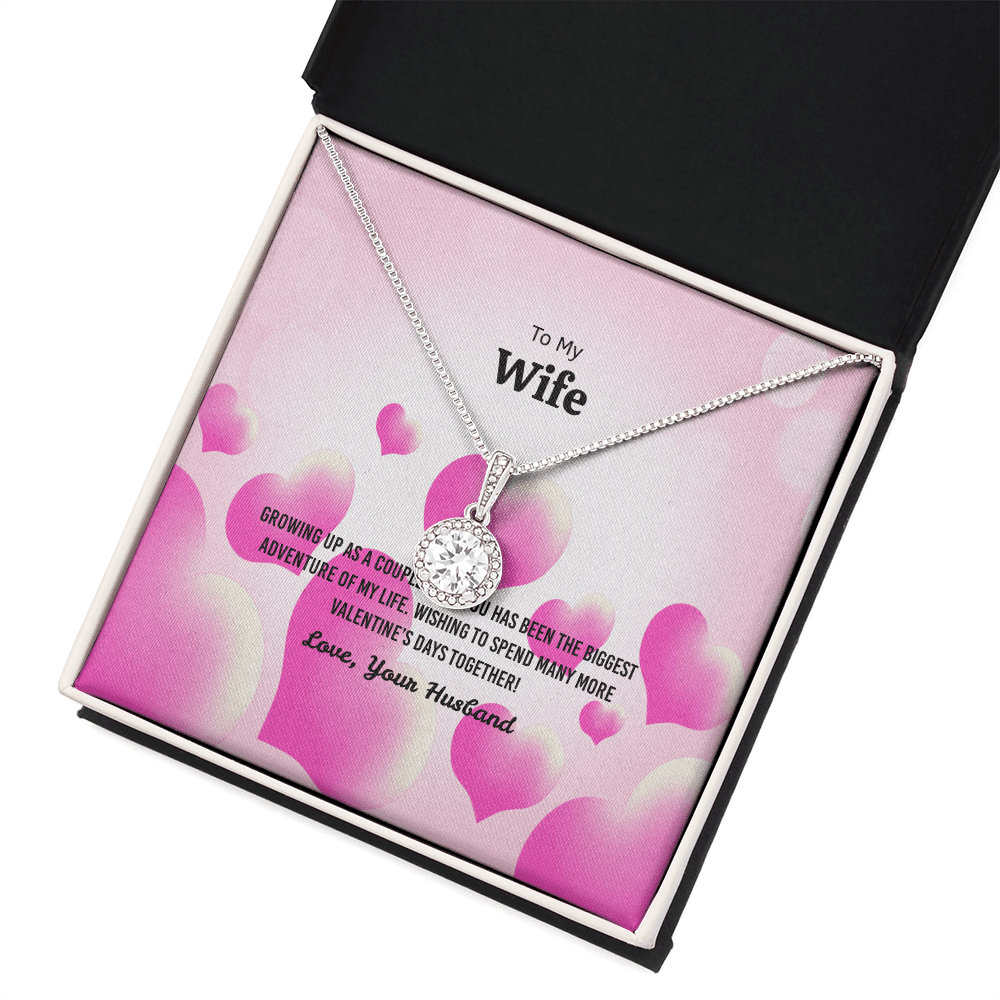 Wife Valentines Gift Growing Up With You Eternal Union Necklace - Eternal Hope