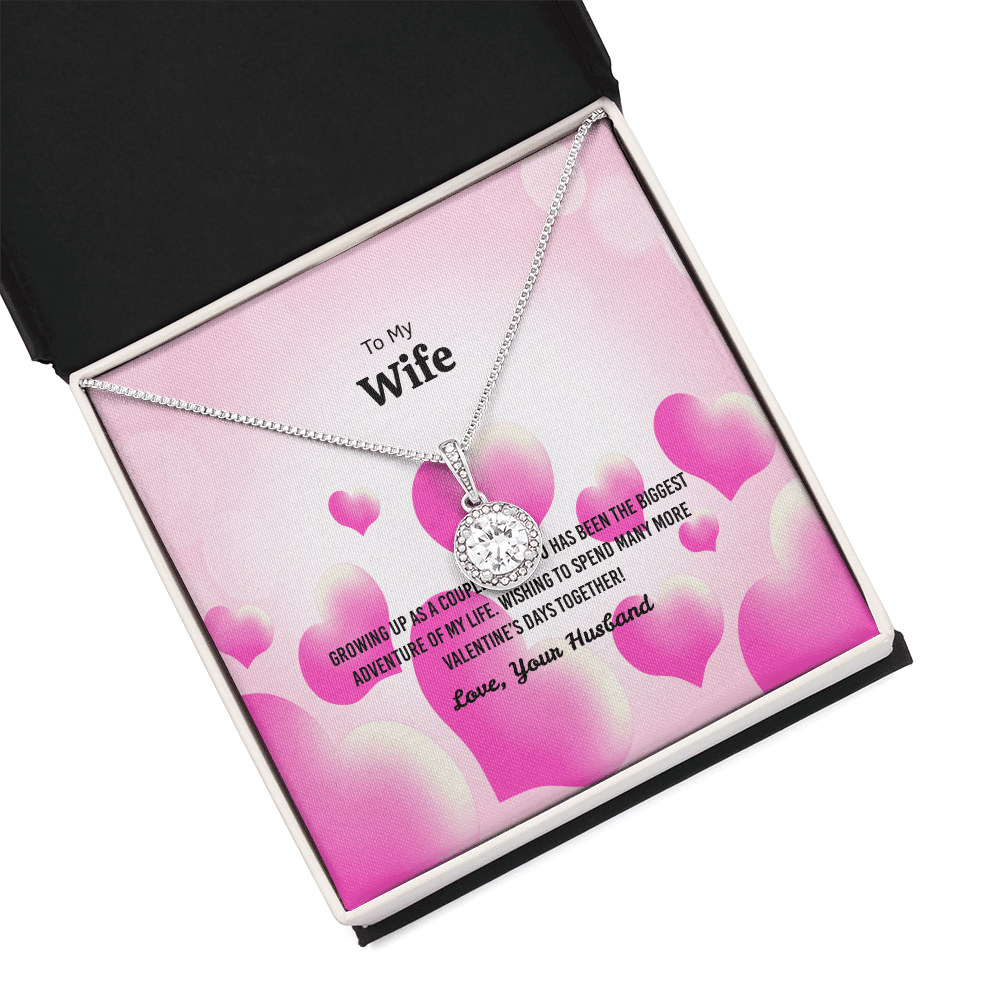 Wife Valentines Gift Growing Up With You Eternal Union Necklace - Eternal Hope