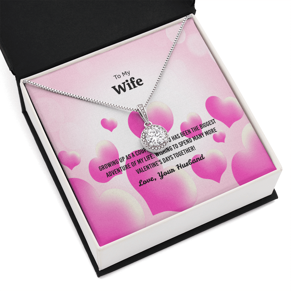 Wife Valentines Gift Growing Up With You Eternal Union Necklace - Eternal Hope