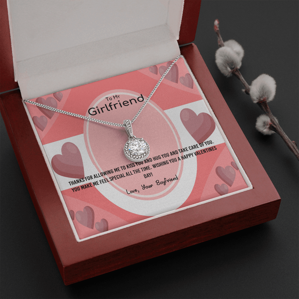 To My Girlfriend Valentines Gift Feeling Special Eternal Union Necklace - Eternal Hope