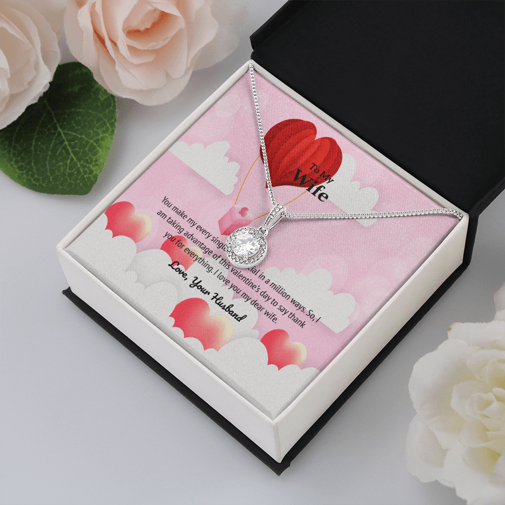 Wife Valentines Gift Special in a Million Ways Eternal Union Necklace - Eternal Hope