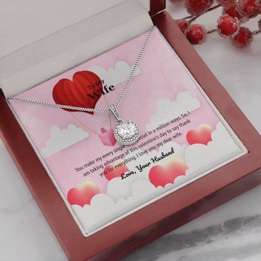 Wife Valentines Gift Special in a Million Ways Eternal Union Necklace - Eternal Hope