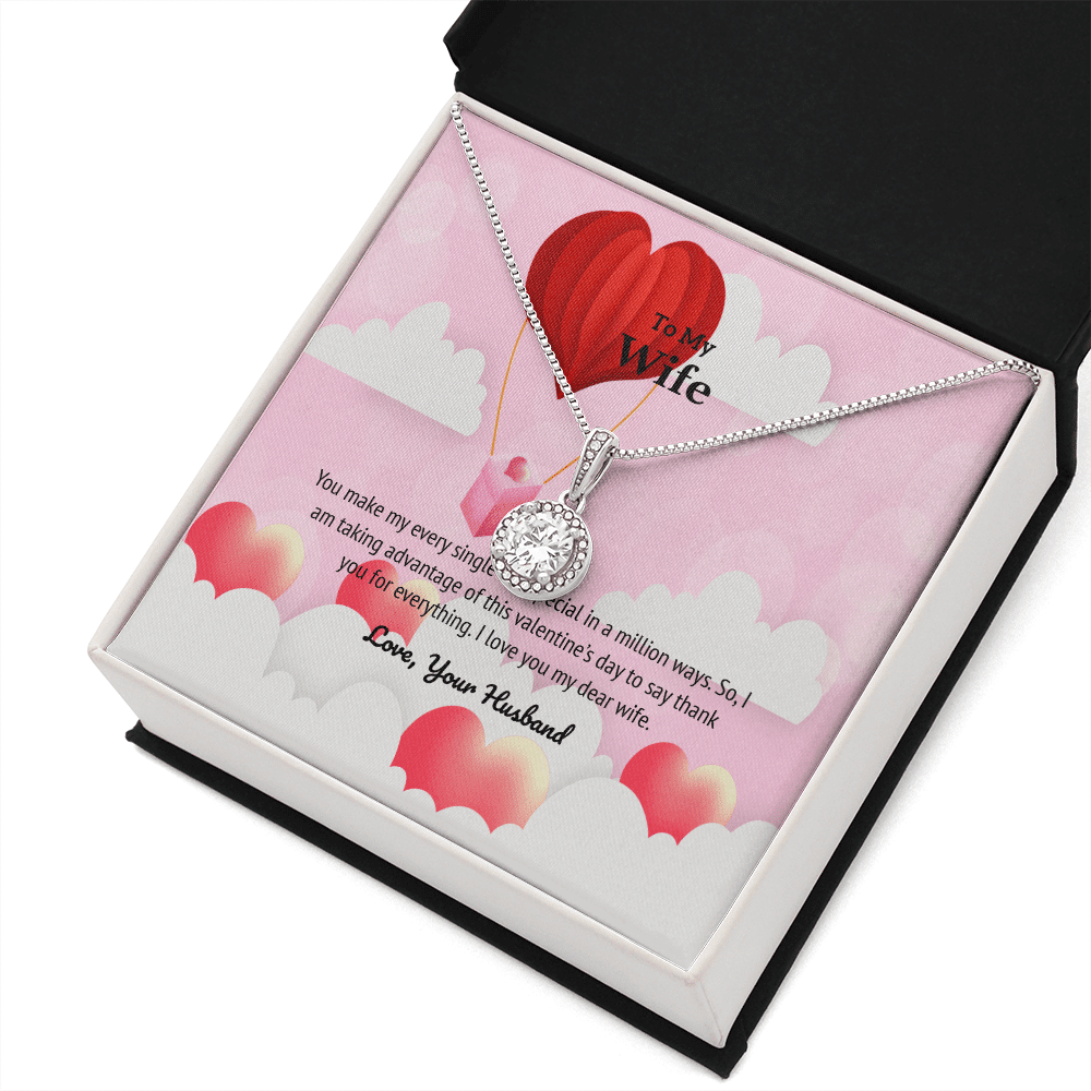 Wife Valentines Gift Special in a Million Ways Eternal Union Necklace - Eternal Hope