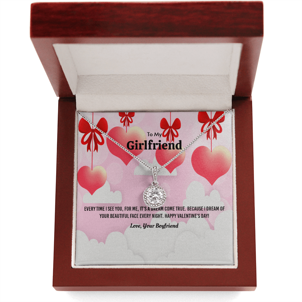 To My Girlfriend Valentines Gift Everytime I See You Eternal Union Necklace - Eternal Hope