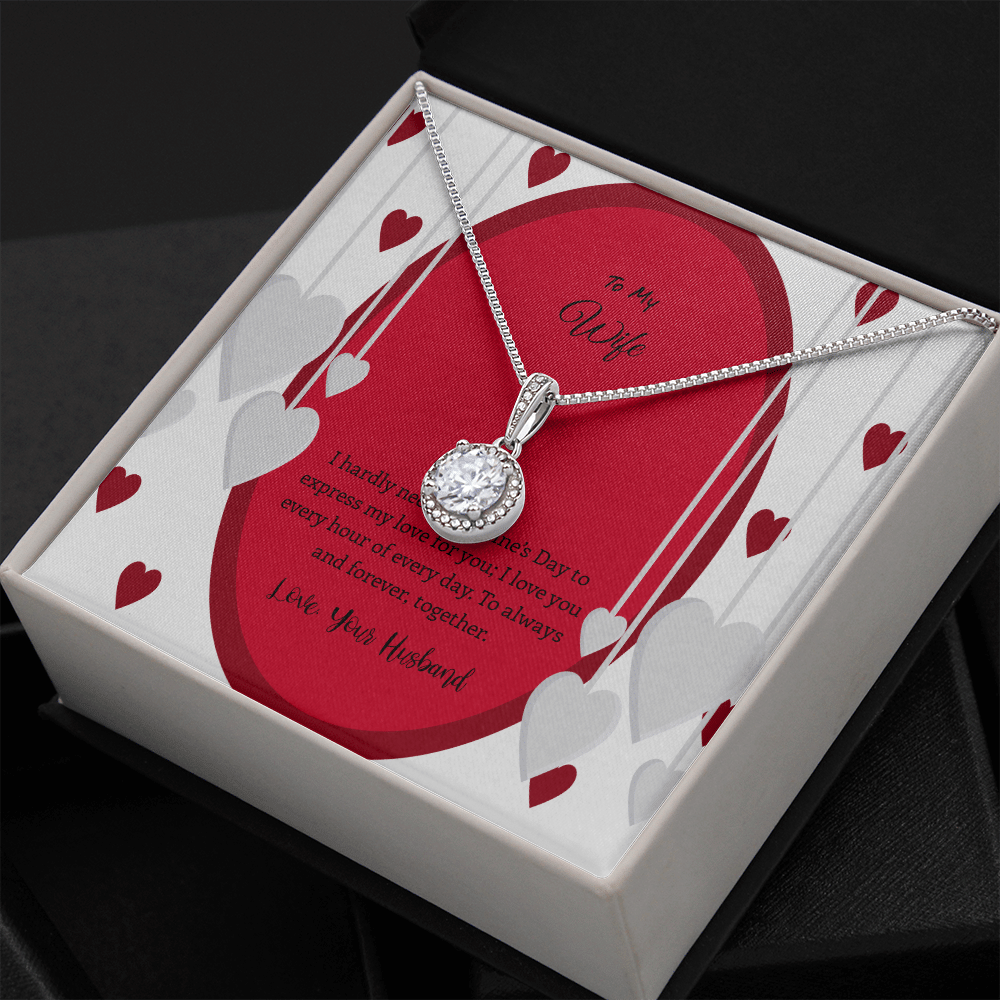 Wife Valentines Gift Forever Together Eternal Union Necklace - Eternal Hope