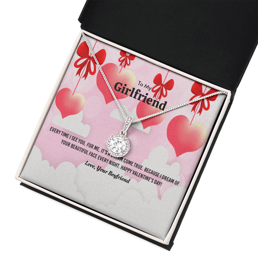 To My Girlfriend Valentines Gift Everytime I See You Eternal Union Necklace - Eternal Hope