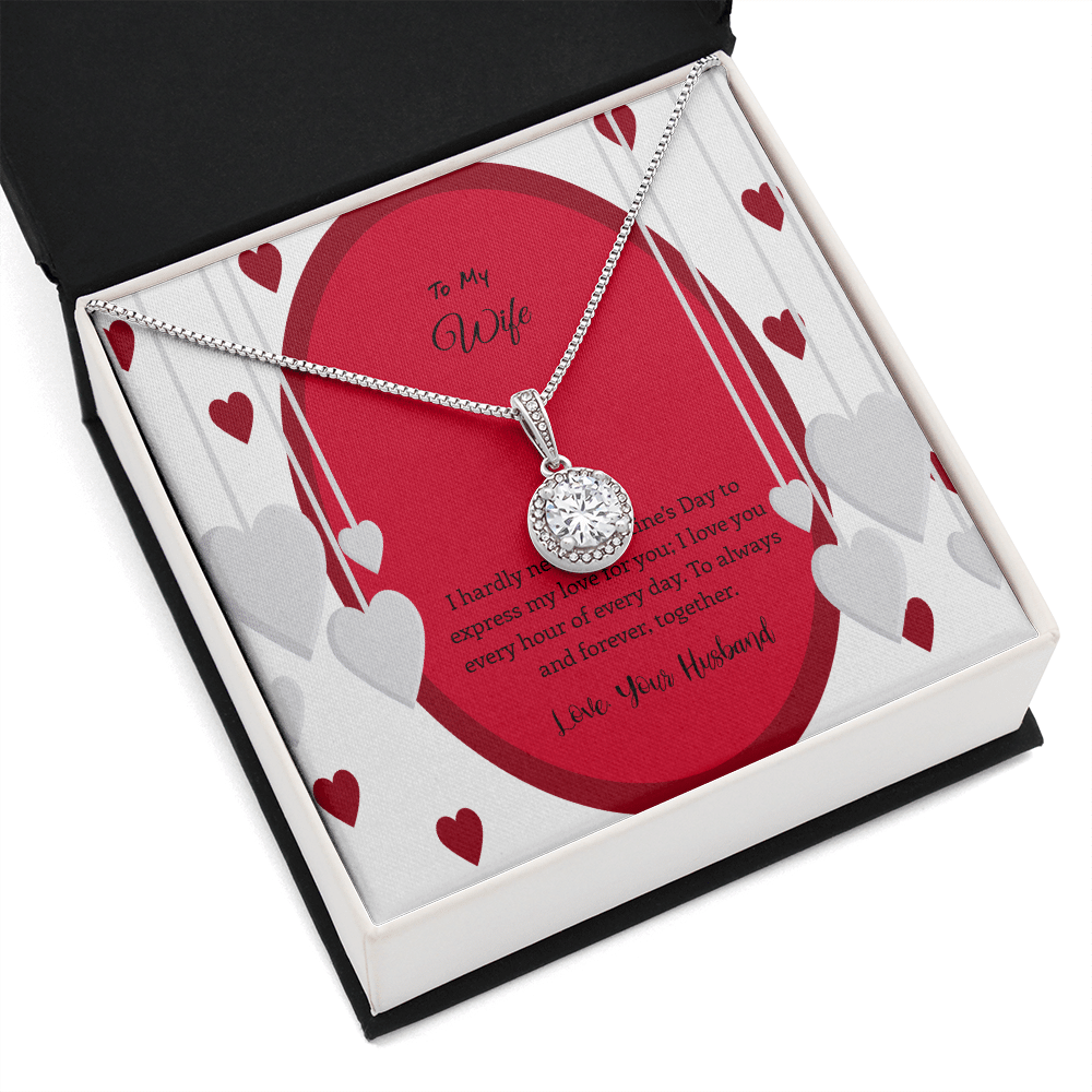 Wife Valentines Gift Forever Together Eternal Union Necklace - Eternal Hope