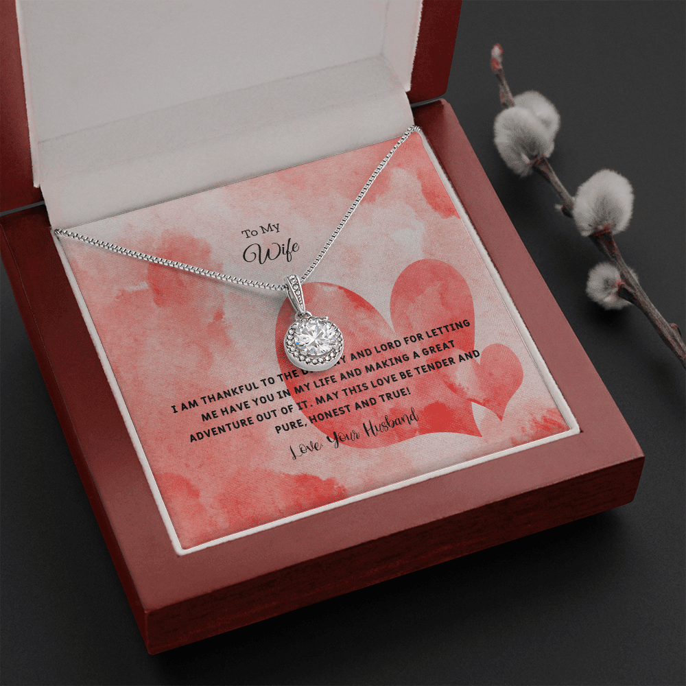 Wife Valentines Gift Tender and Pure Eternal Union Necklace - Eternal Hope