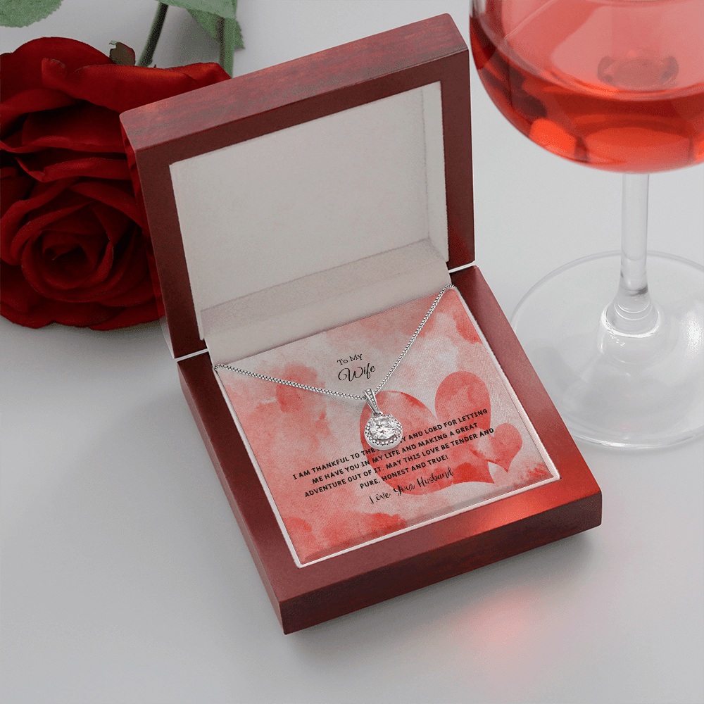 Wife Valentines Gift Tender and Pure Eternal Union Necklace - Eternal Hope