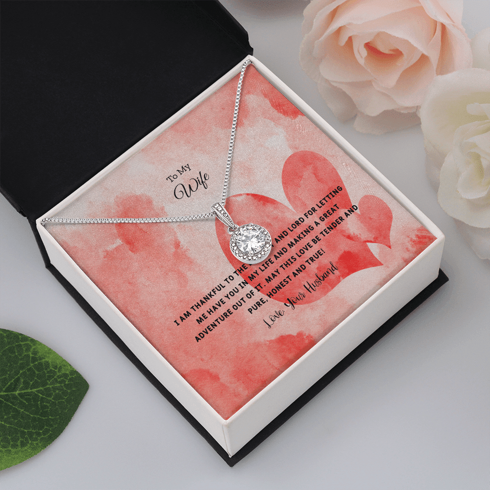 Wife Valentines Gift Tender and Pure Eternal Union Necklace - Eternal Hope