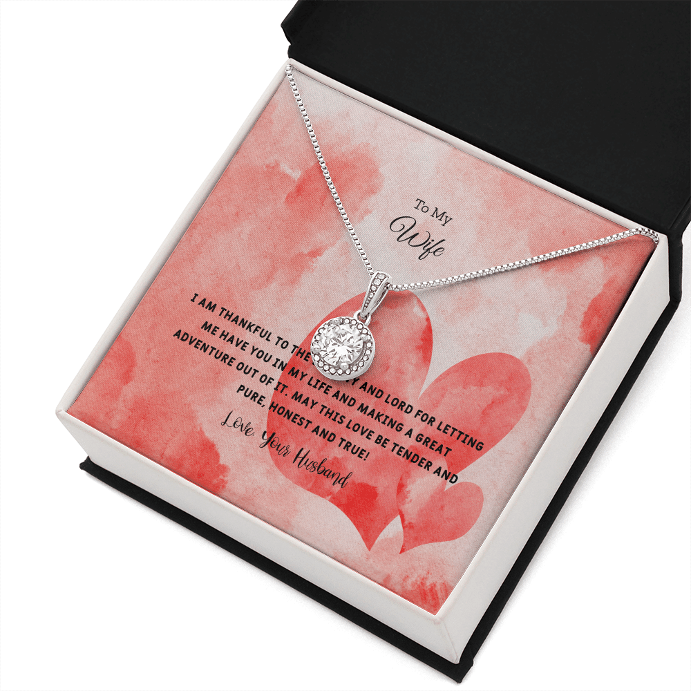 Wife Valentines Gift Tender and Pure Eternal Union Necklace - Eternal Hope