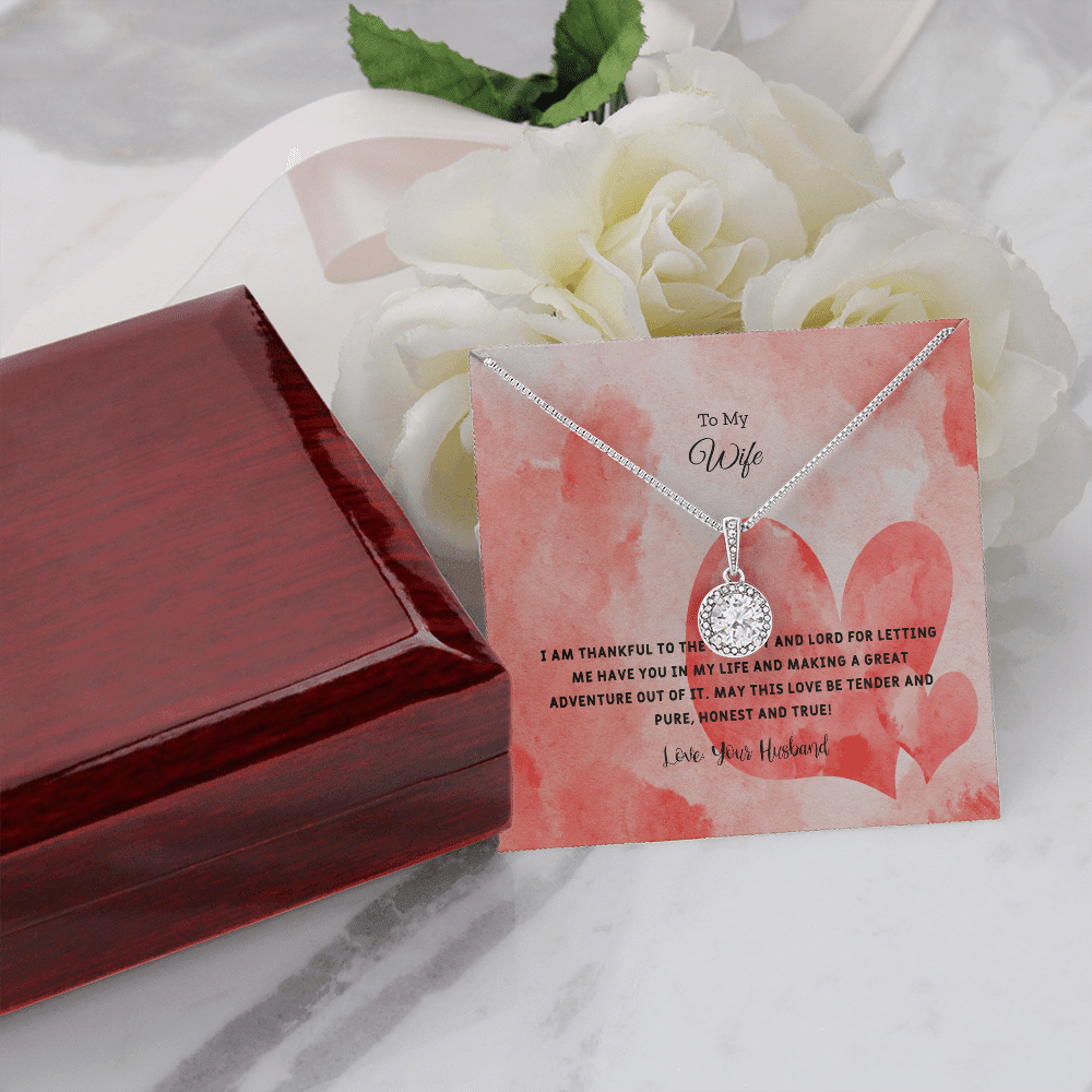 Wife Valentines Gift Tender and Pure Eternal Union Necklace - Eternal Hope