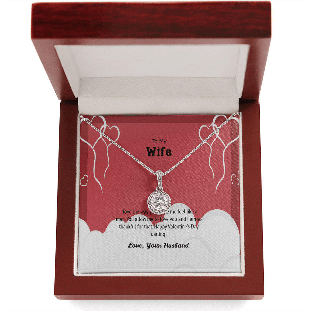Wife Valentines Gift I Love The Way Eternal Union Necklace - Eternal Hope