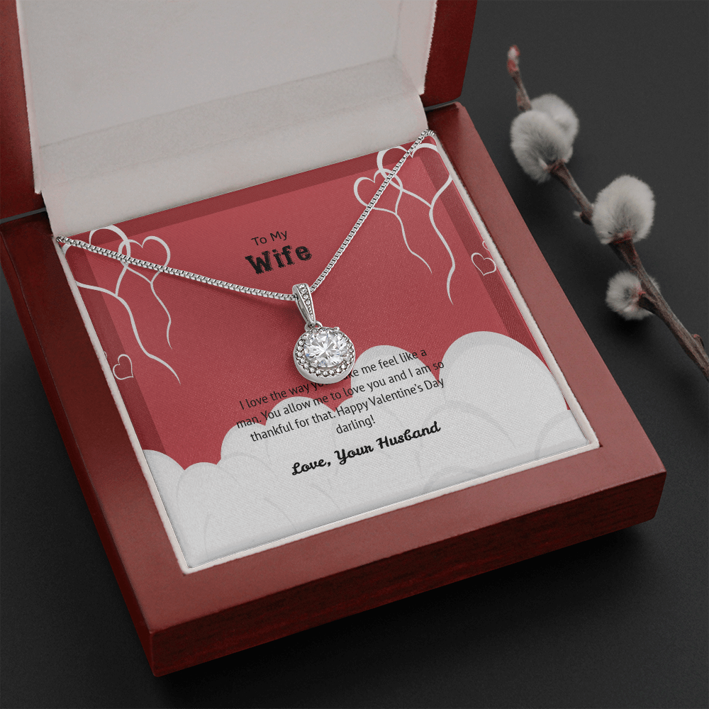 Wife Valentines Gift I Love The Way Eternal Union Necklace - Eternal Hope