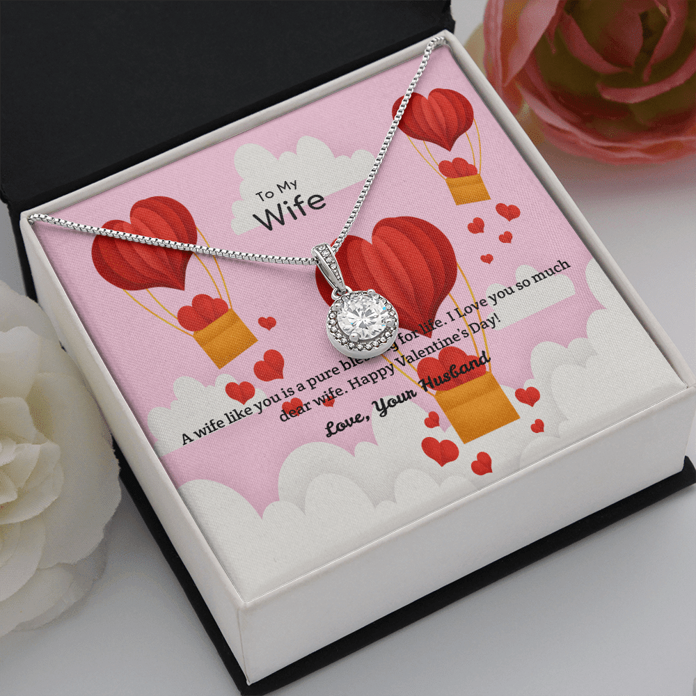 Wife Valentines Gift Pure Blessing For Life Eternal Union Necklace - Eternal Hope