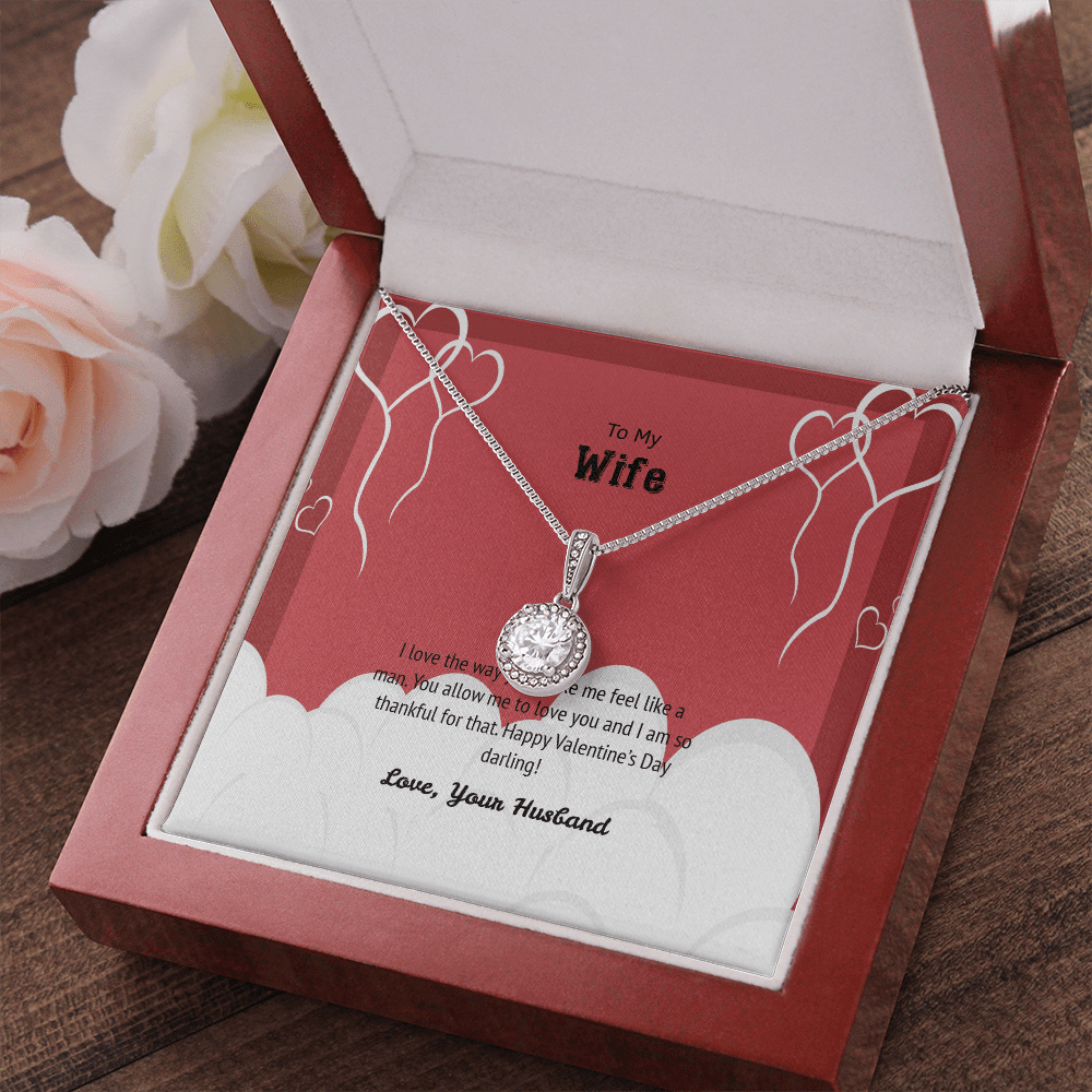 Wife Valentines Gift I Love The Way Eternal Union Necklace - Eternal Hope